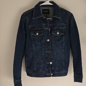 Banana Republic Dark Blue Jean Jacket